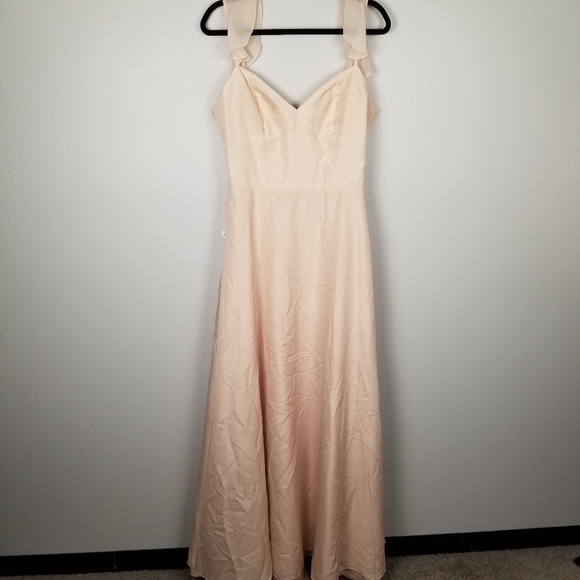 NWT Marchessa Notte Bridesmaid Gown Pink Blush Sz 12 - Picture 6 of 7